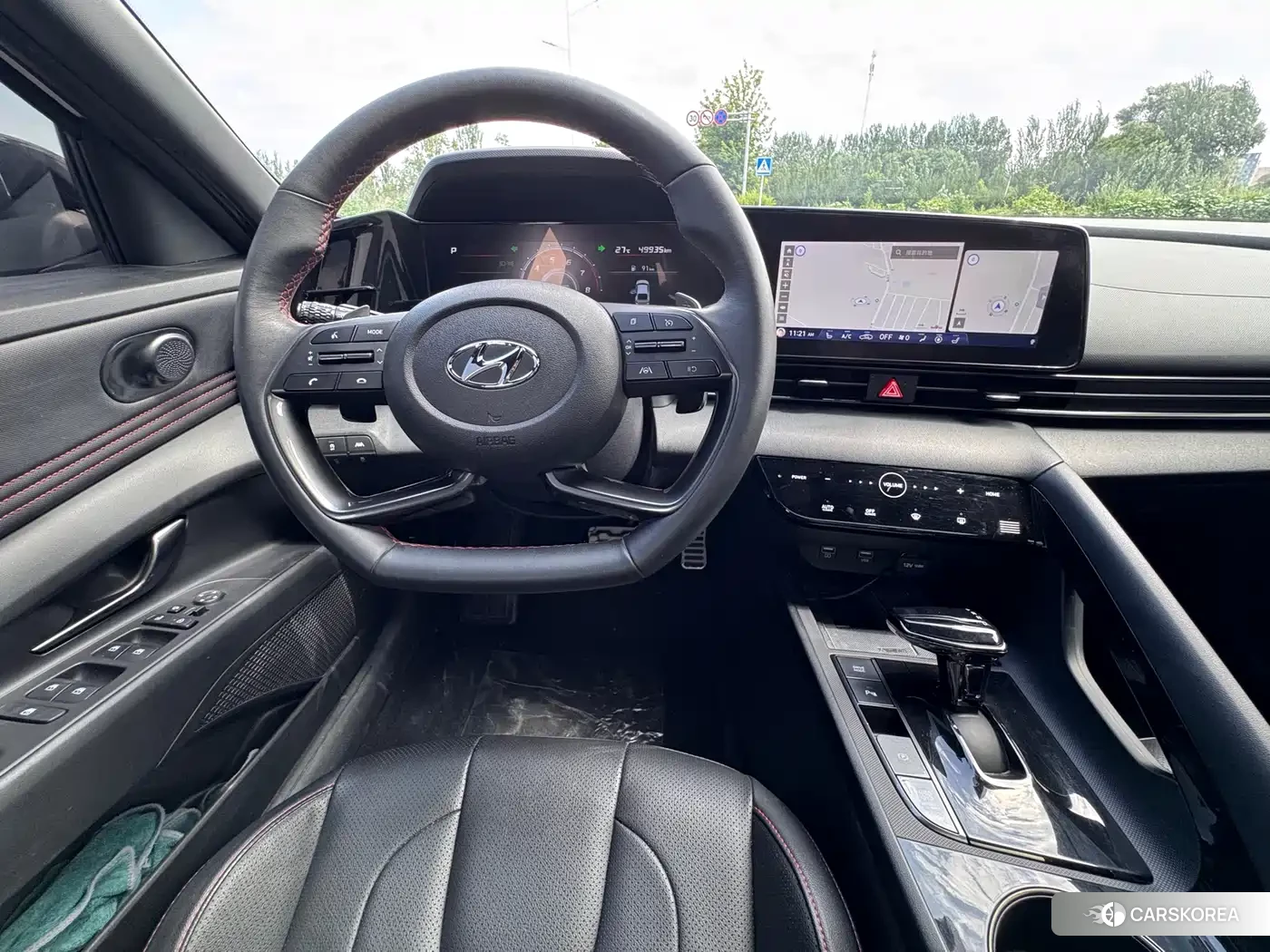 Hyundai Elantra 2023 Белый из Китая, фото 6