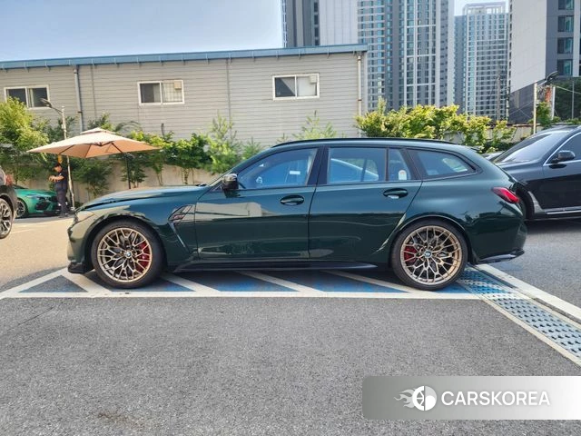 BMW M3 (G80) 2025 Темно-зеленый из Кореи, фото 6