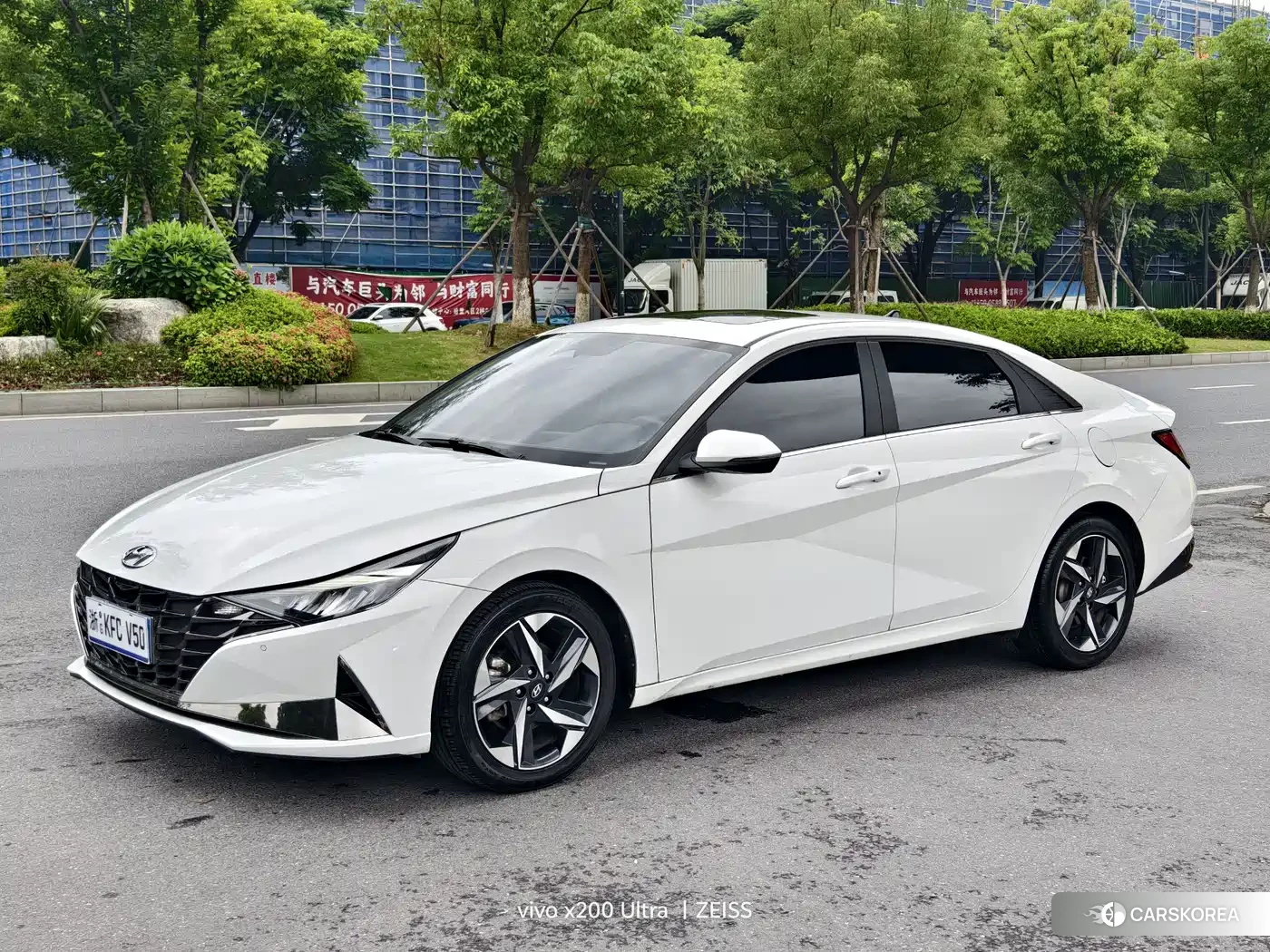 Hyundai Elantra 2022 Белый из Китая, фото 6