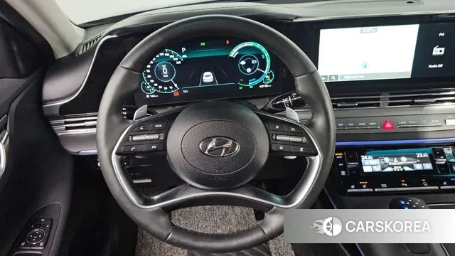 Hyundai The New Grandeur IG Hybrid 2022 Черный из Кореи, фото 6