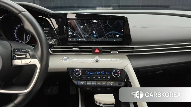 Hyundai Avante Hybrid (CN7) 2022 Серый из Кореи, фото 6