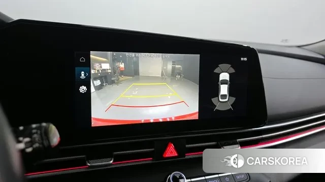 Hyundai Avante Hybrid (CN7) 2021 Красный из Кореи, фото 6