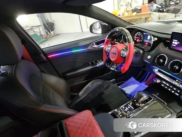 Kia Stinger Meister 2022 Зеленый из Кореи, фото 6