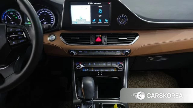 Hyundai Grandeur IG Hybrid 2018 Черный из Кореи, фото 6