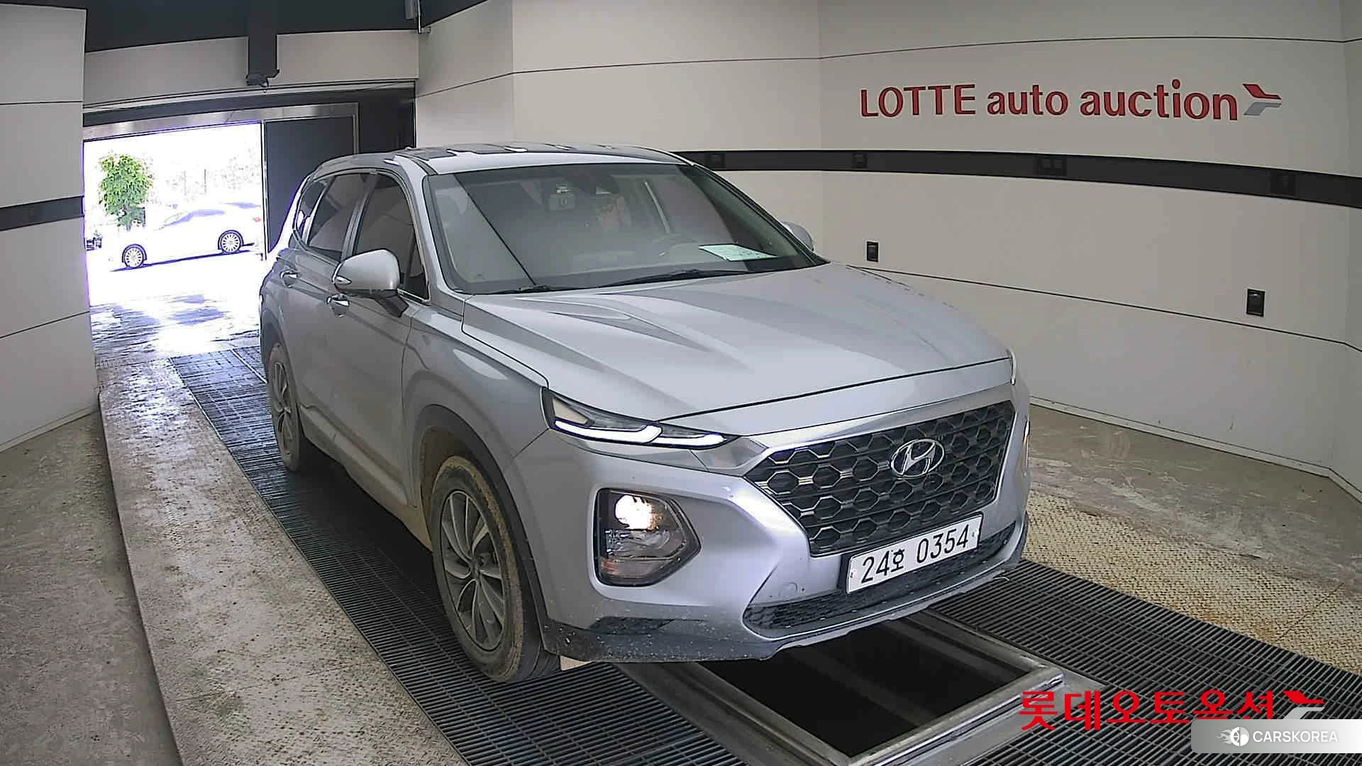 Hyundai Santa Fe 2020 Typhoon Silver из Кореи, фото 6