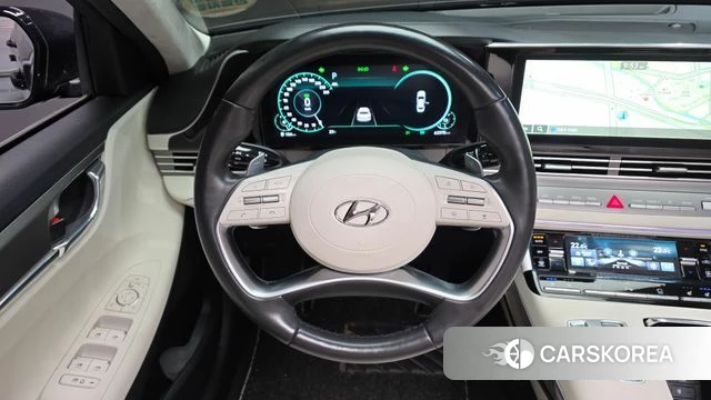 Hyundai The New Grandeur IG Hybrid 2022 Черный из Кореи, фото 6