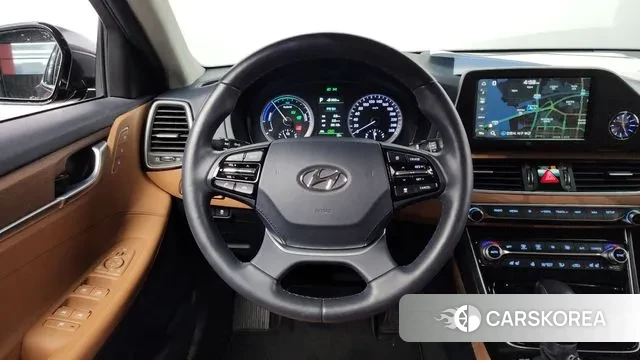 Hyundai Grandeur IG Hybrid 2019 Серый из Кореи, фото 6