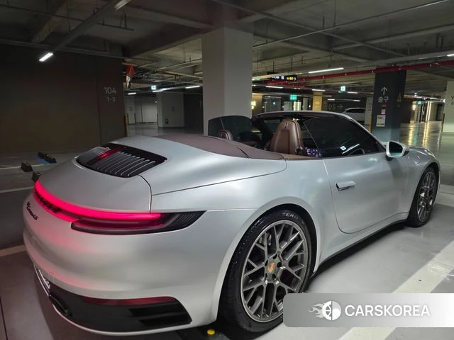 Porsche 911(992) 2020 Темно-зеленый из Кореи, фото 6
