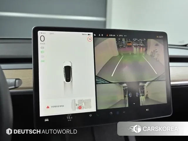 Tesla Model Y 2021 Белый из Кореи, фото 6