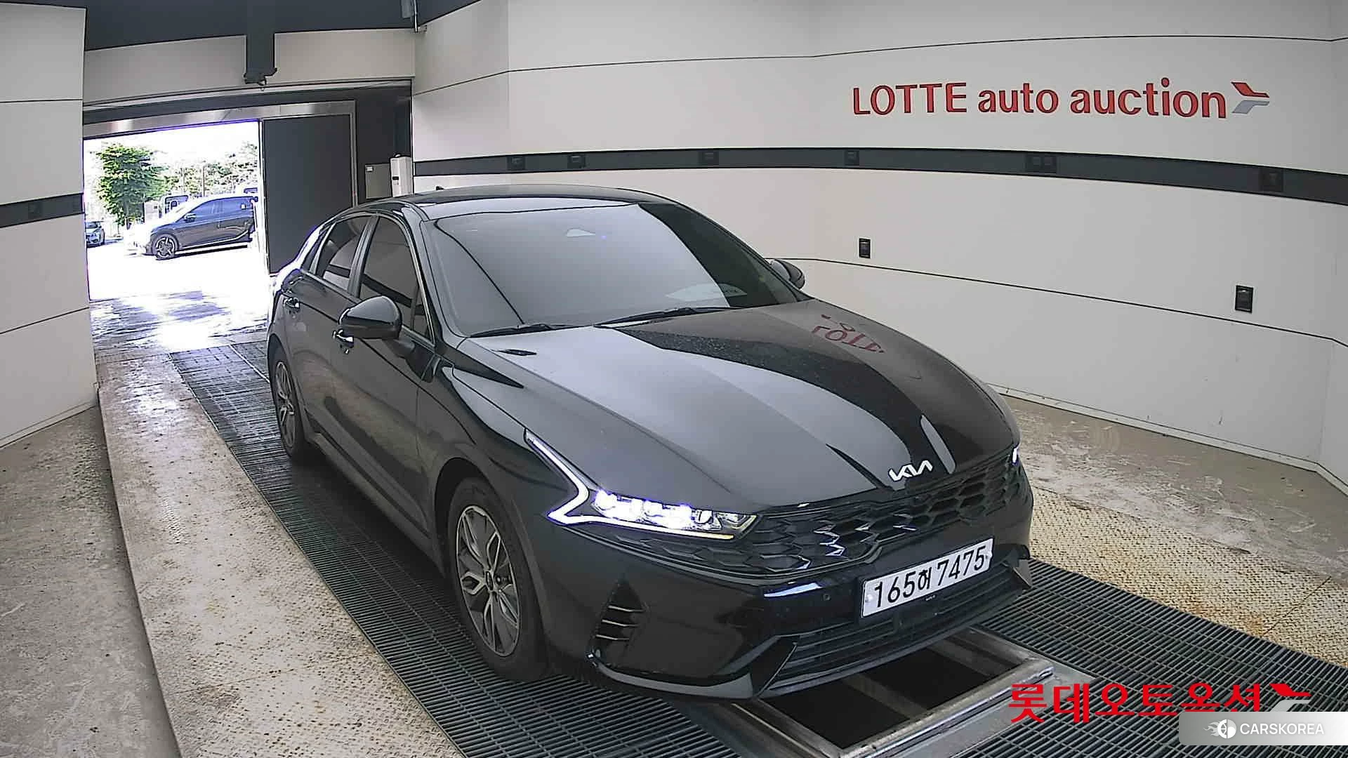 Kia K5 Hybrid 2022 Aurora Black Pearl из Кореи, фото 6