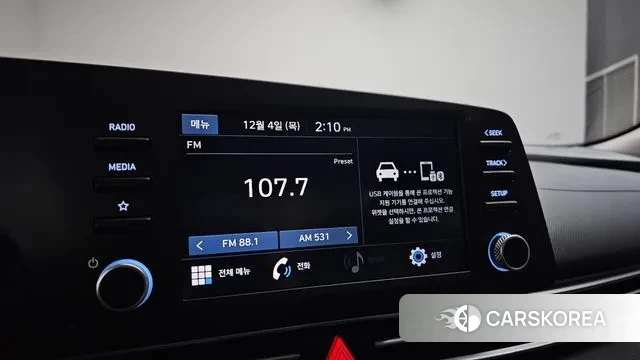 Hyundai Avante (CN7) 2021 Черный из Кореи, фото 6