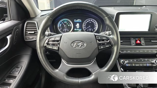 Hyundai Grandeur IG Hybrid 2019 Черный из Кореи, фото 6