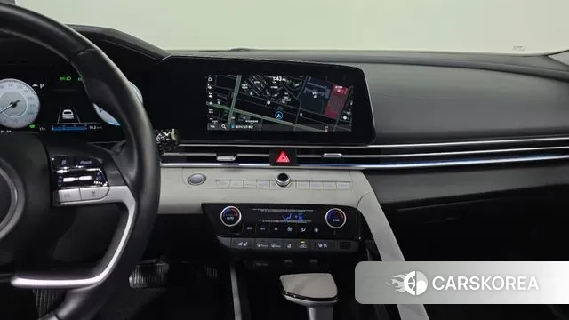 Hyundai Avante Hybrid (CN7) 2020 Белый из Кореи, фото 6