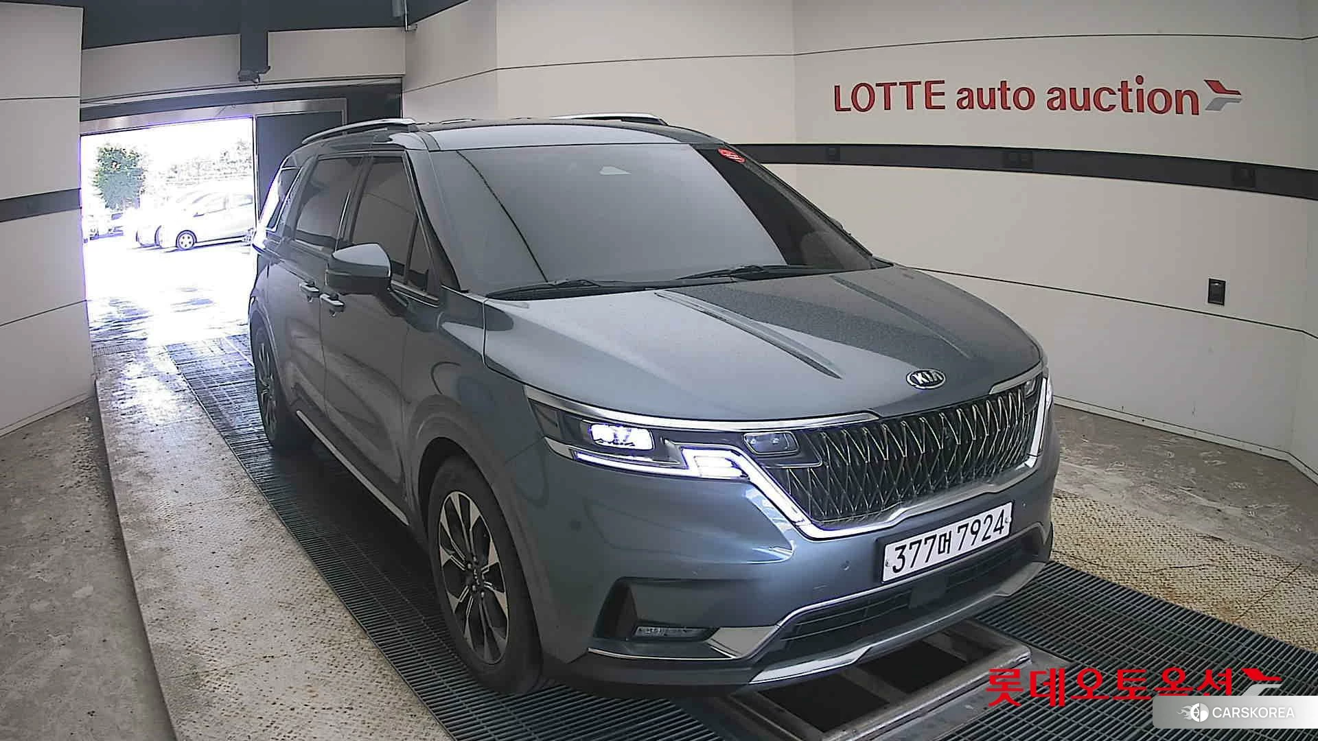 Kia Carnival 2021 Astra Blue из Кореи, фото 6