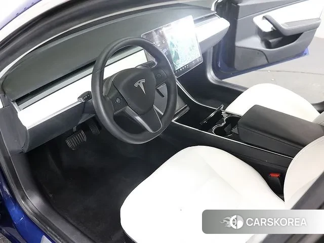 Tesla Model 3 2020 Синий из Кореи, фото 6