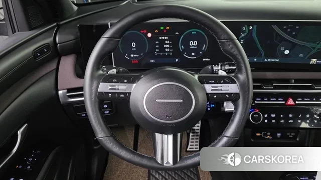 Hyundai The New Tucson Hybrid (NX4) 2025 Серый из Кореи, фото 6