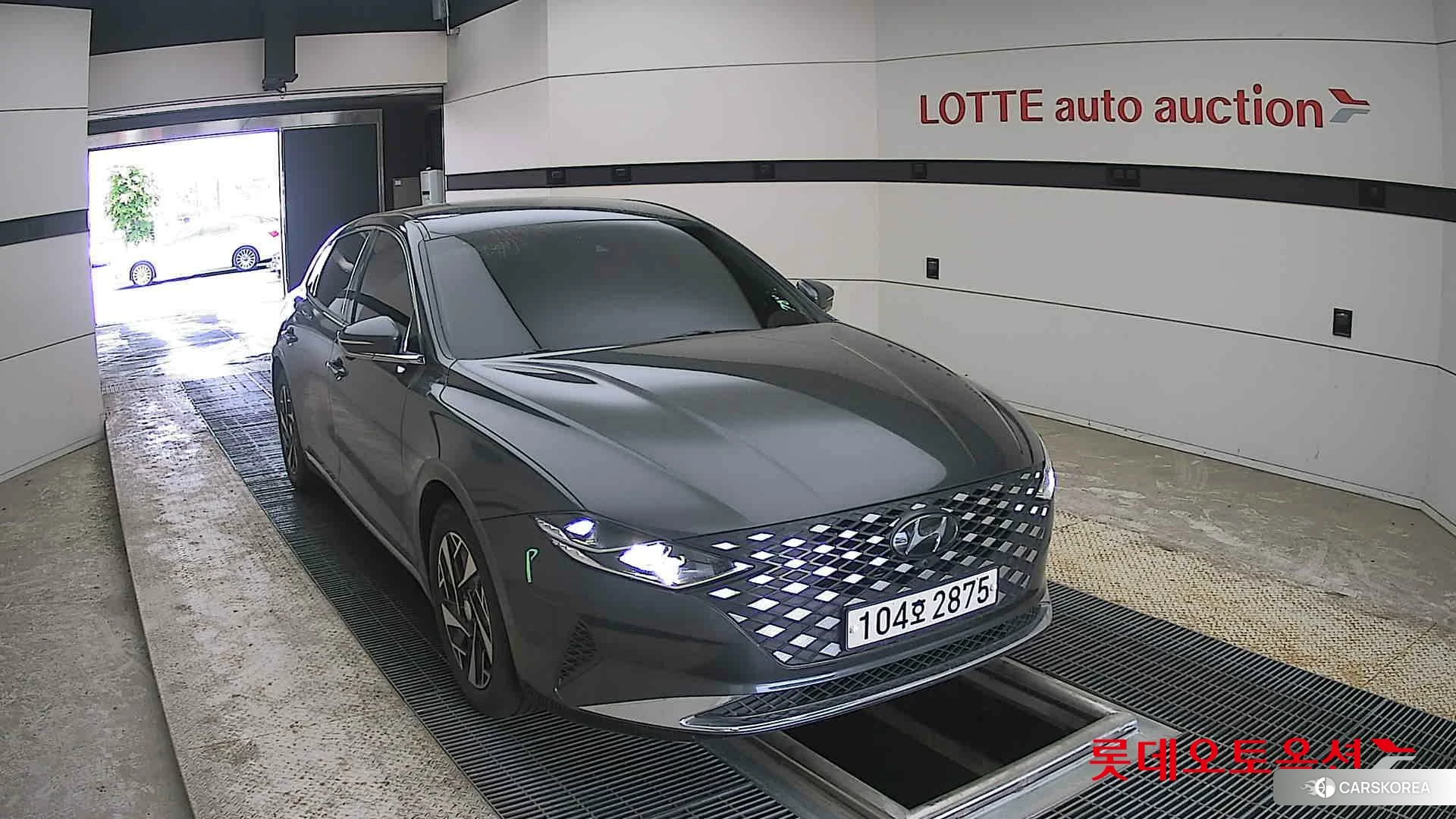 Hyundai Grandeur Hybrid 2020 Nocturne Gray из Кореи, фото 6
