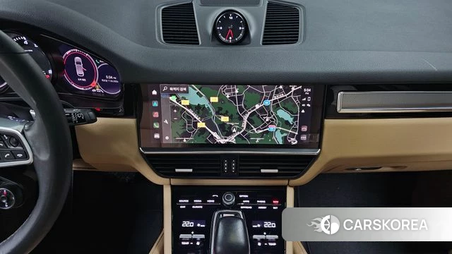 Porsche Cayenne (PO536) 2022 Черный из Кореи, фото 6