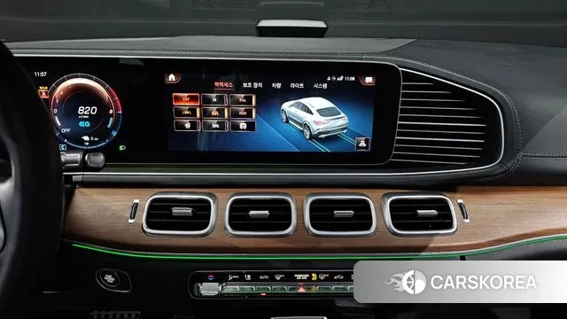 Mercedes-Benz GLE-Class W167 2022 Темно-зеленый из Кореи, фото 6