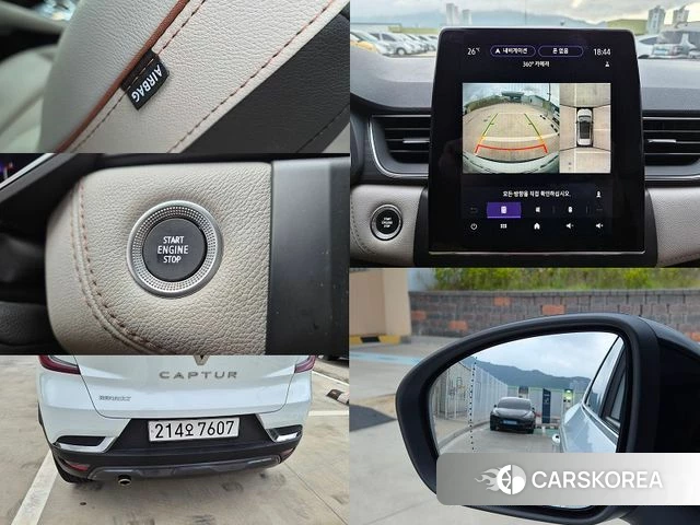 Renault Korea (Samsung) Capture 2021 Белый из Кореи, фото 6