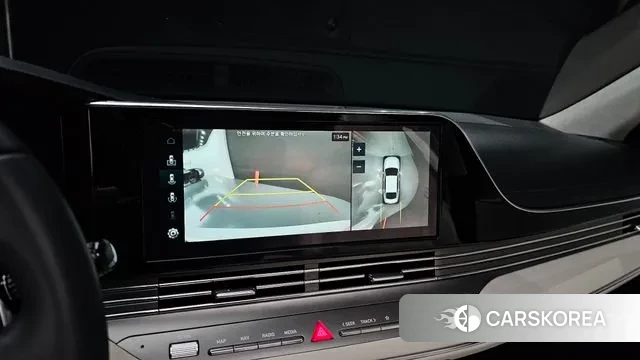 Hyundai The New Grandeur IG Hybrid 2022 Белый из Кореи, фото 6