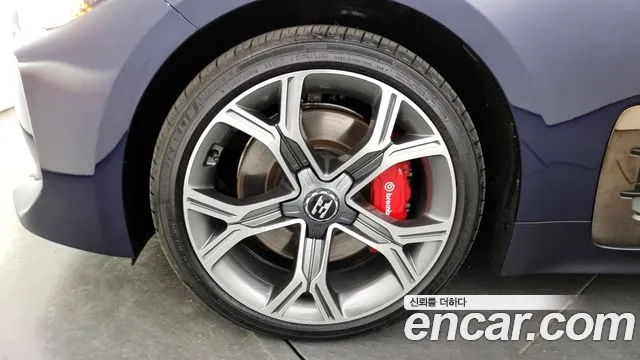 Kia Stinger 2019 Синий из Кореи, фото 6