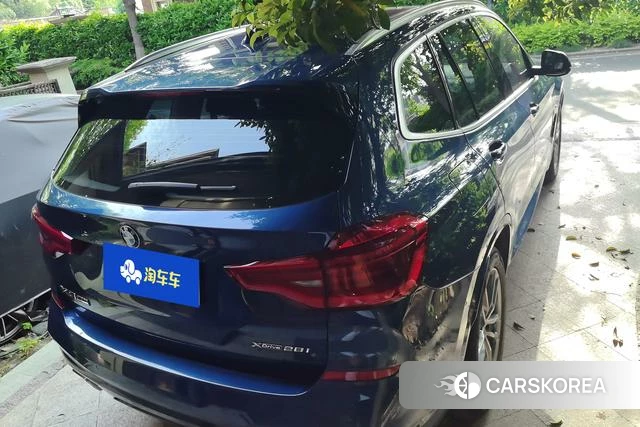 BMW X3 2021 Синий из Китая, фото 5