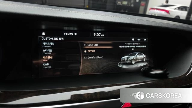 Genesis G90 2021 Синий из Кореи, фото 6