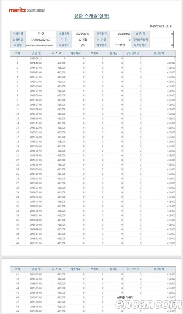 Lamborghini Huracan id 2811064 из Кореи 6