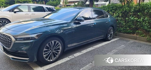 Kia The New K9 2nd generation 2022 Синий нефрит из Кореи, фото 6
