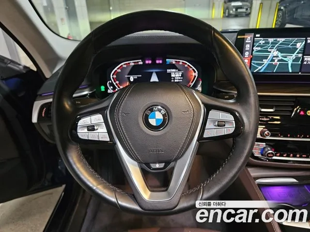 BMW 5 Series (G30) 2020 Синий из Кореи, фото 6