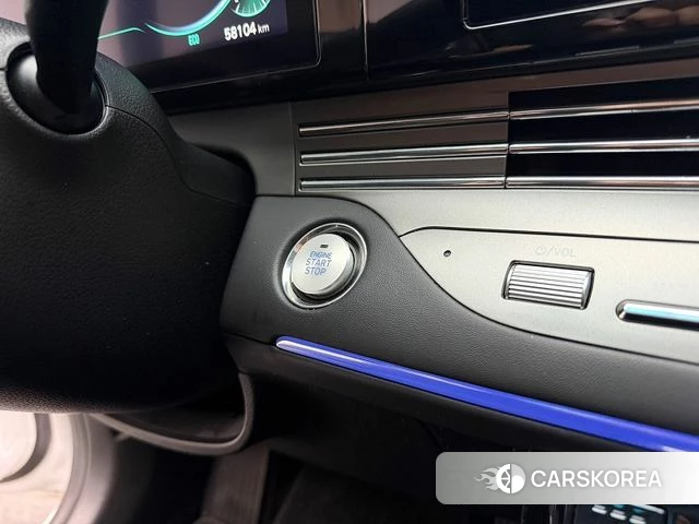 Hyundai The New Grandeur IG Hybrid 2022 Белый из Кореи, фото 6