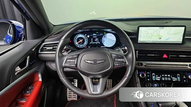 Genesis The New G70 2023 Синий из Кореи, фото 6