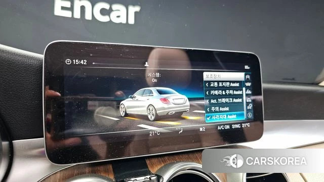 Mercedes-Benz C-Class W205 2018 Серебристо-серый из Кореи, фото 6