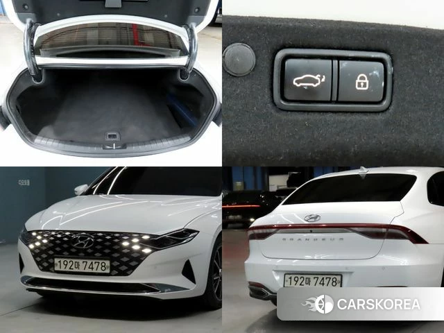 Hyundai The New Grandeur IG 2020 Белый из Кореи, фото 6