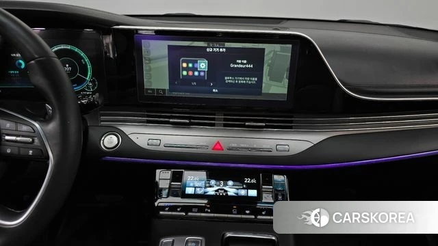 Hyundai The New Grandeur IG Hybrid 2021 Черный из Кореи, фото 6