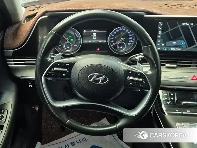 Hyundai The New Grandeur IG Hybrid 2020 Черный из Кореи, фото 6