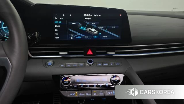 Hyundai Avante (CN7) 2022 Черный из Кореи, фото 6