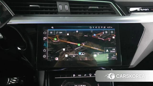 Audi e-Tron 2021 Черный из Кореи, фото 6