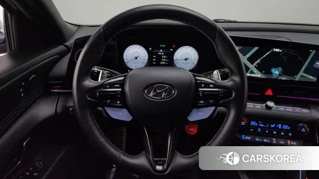 Hyundai Avante (CN7) 2022 Серебристо-серый из Кореи, фото 6