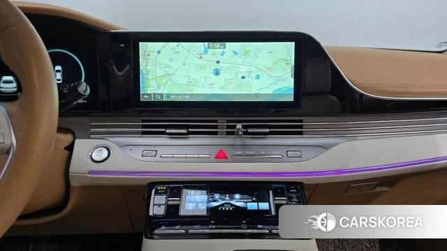 Hyundai The New Grandeur IG Hybrid 2021 Белый из Кореи, фото 6