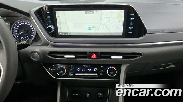 Hyundai Sonata Hybrid (DN8) 2021 Синий из Кореи, фото 6