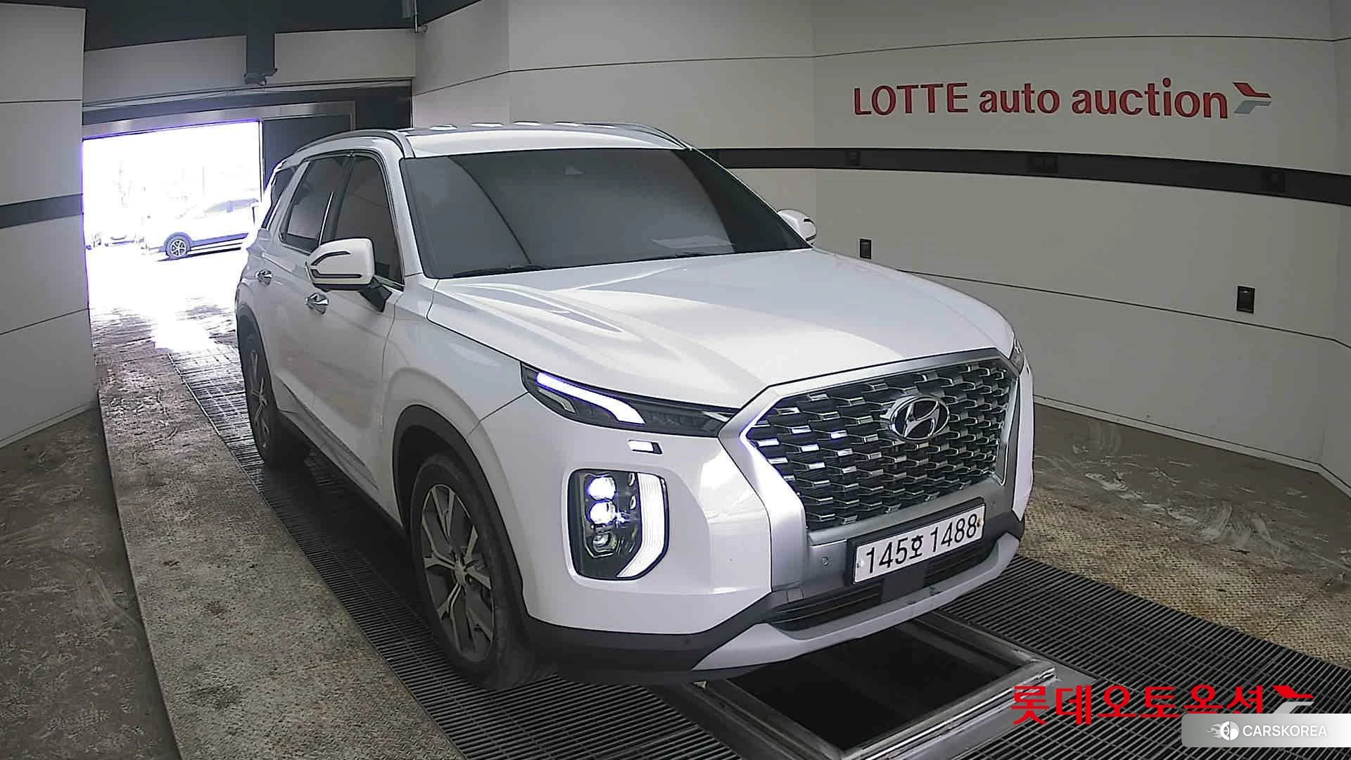 Hyundai Palisade 2021 White cream (optional) из Кореи, фото 6