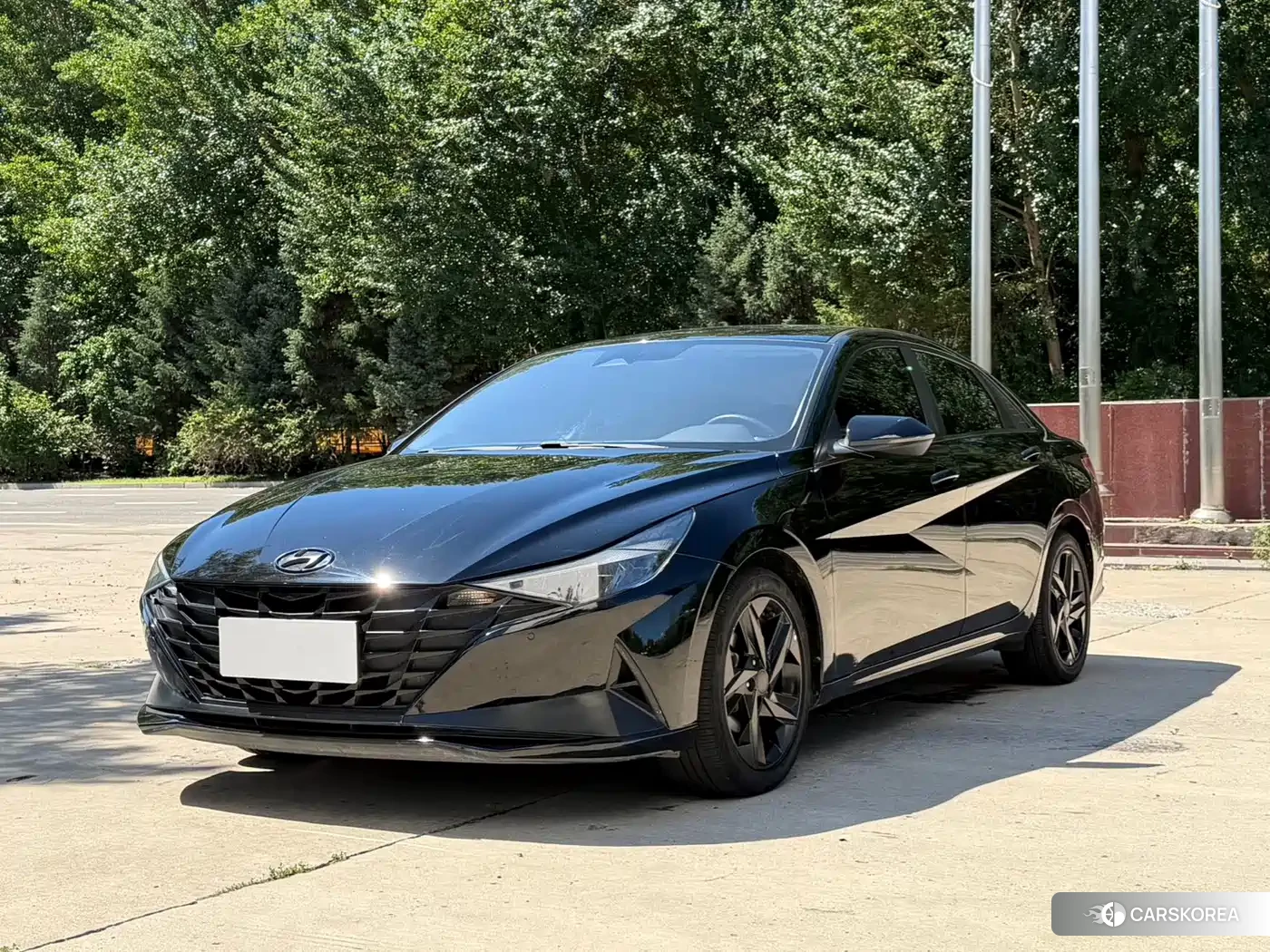 Hyundai Elantra 2022 Черный из Китая, фото 6