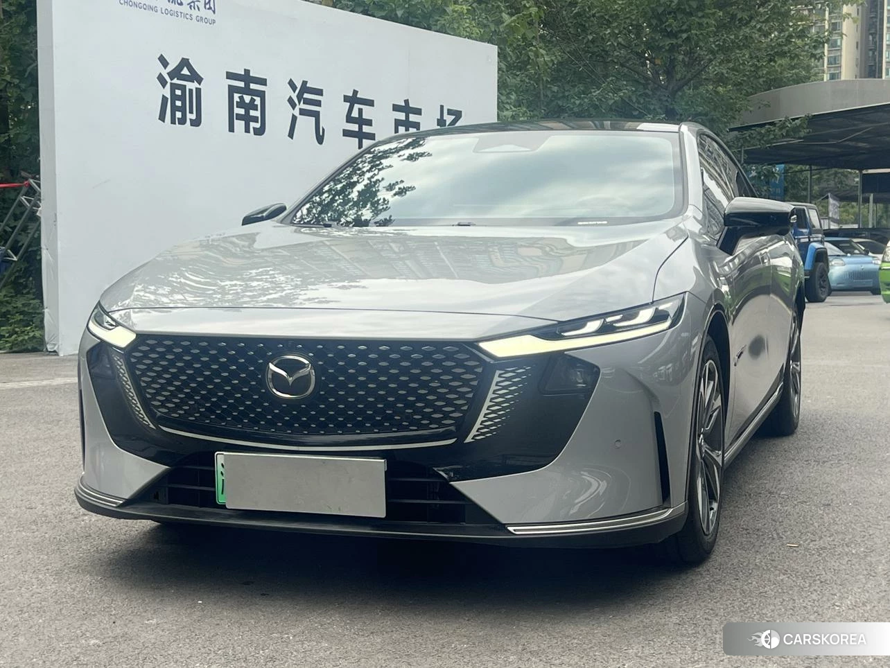 Mazda EZ-6 2024 Серебристо-серый из Китая, фото 6