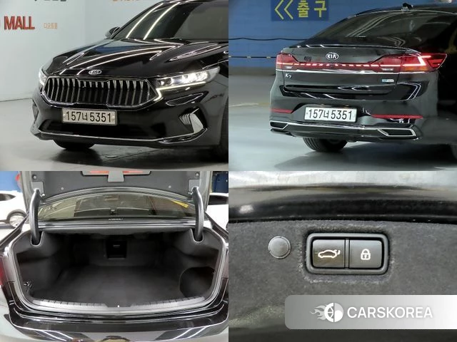 Kia K7 Premier Hybrid 2020 Черный из Кореи, фото 6
