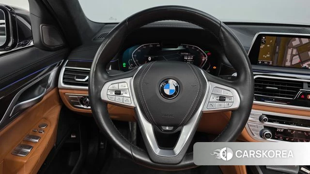 BMW 7 Series (G11) 2021 Черный из Кореи, фото 6