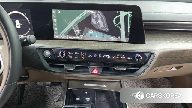 Kia K8 Hybrid 2022 Черный из Кореи, фото 6