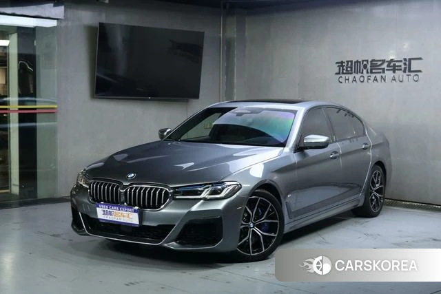 BMW 5 series (imported) 2022 Темно-серый из Китая, фото 6