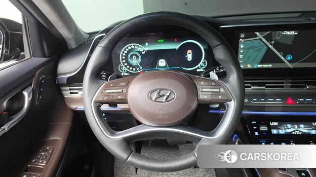 Hyundai The New Grandeur IG 2021 Черный из Кореи, фото 6